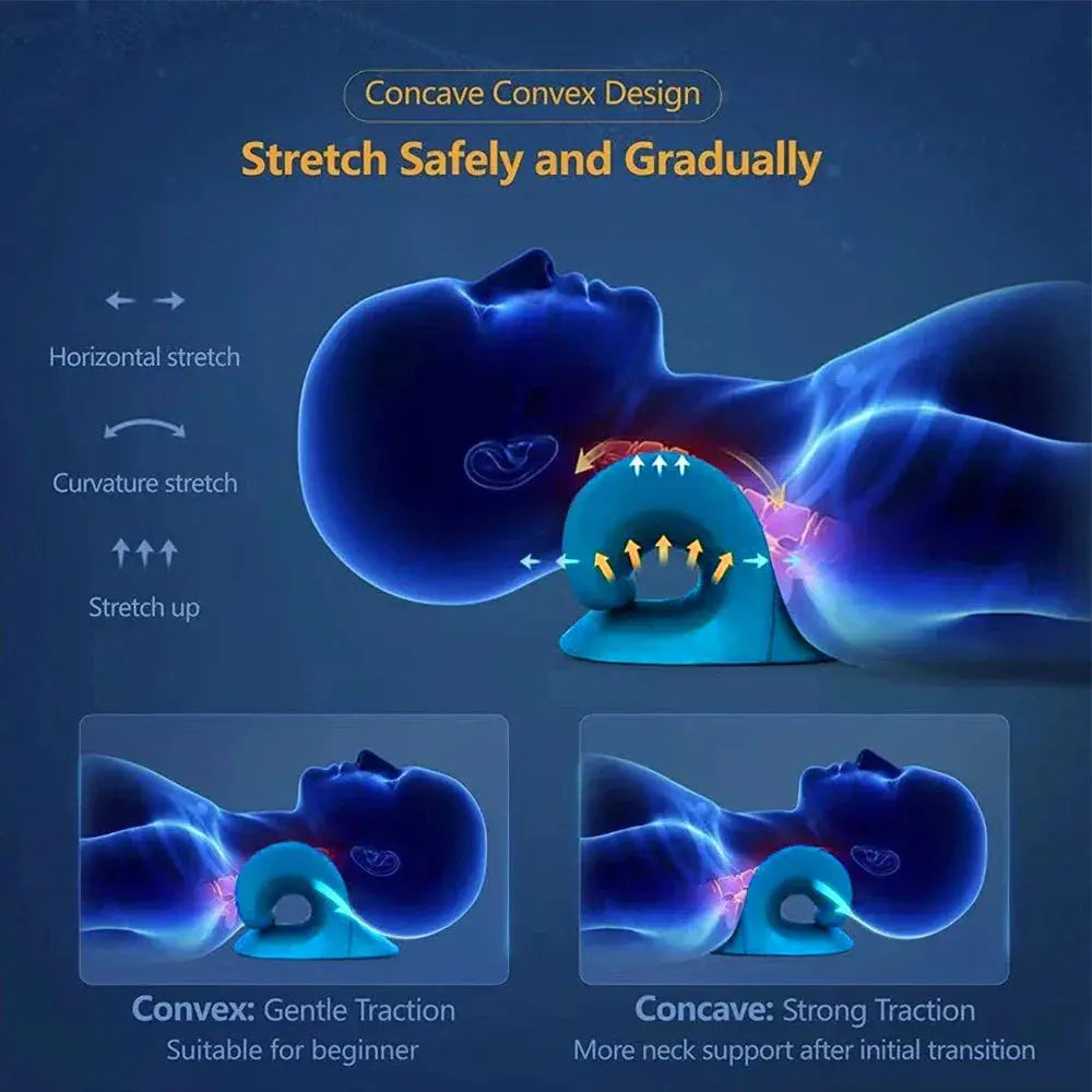 Slumblr® Heated Traction Massage Support Pillow