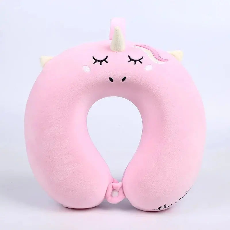 Slumblr® Unicorn Plush U-Shaped Travel Pillow