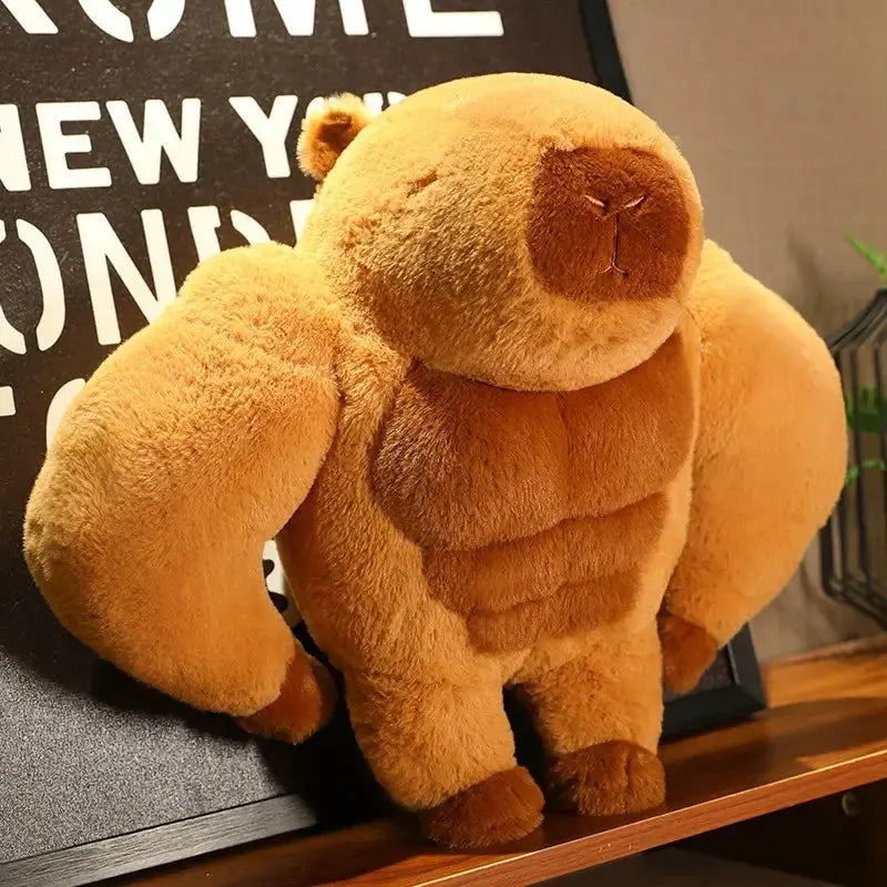 Slumblr® Muscle Capybara Plush