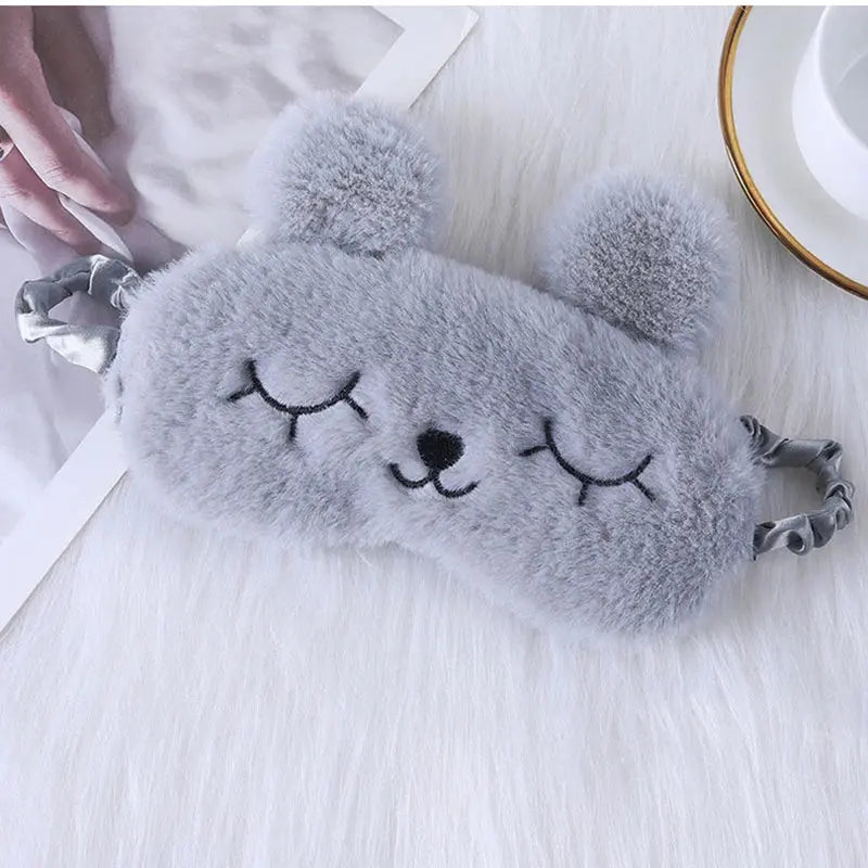 Slumblr® Rabbit Plush Sleep Mask