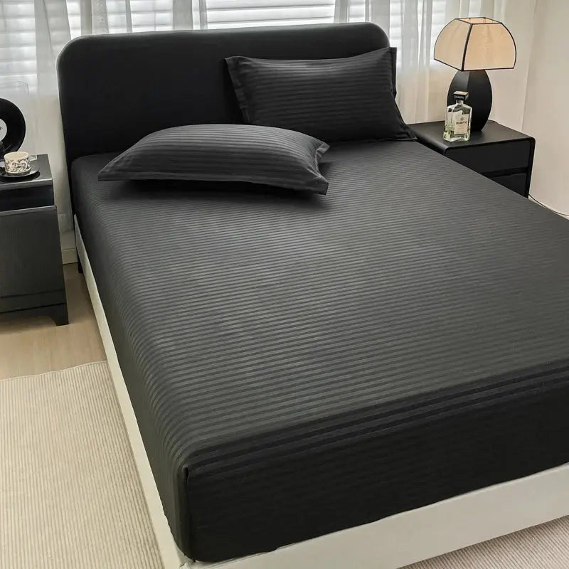 Slumblr® Striped Embossed Fitted Sheet