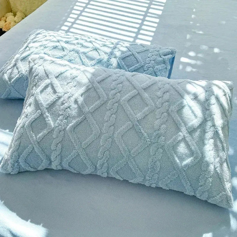 Slumblr® Ultra Soft Textured Pillowcase Set (2 Pcs)