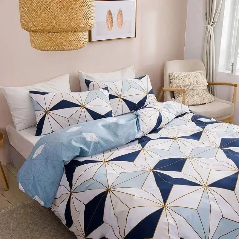 Slumblr® Modern Geometric Duvet Set