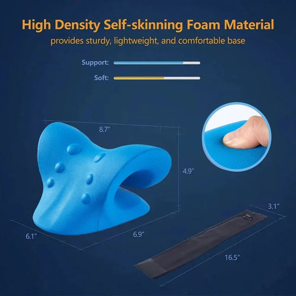 Slumblr® Heated Traction Massage Support Pillow