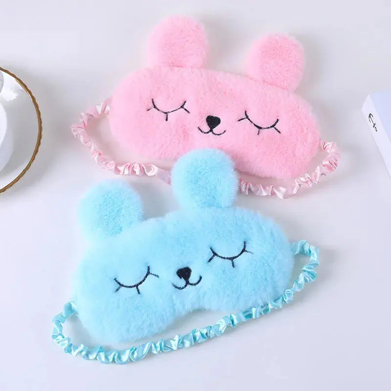 Slumblr® Rabbit Plush Sleep Mask