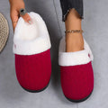 Slumblr® Fluffy Plush House Slippers