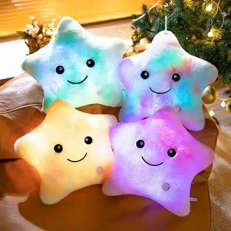 Slumblr® Twinkle Star LED Plush Pillow