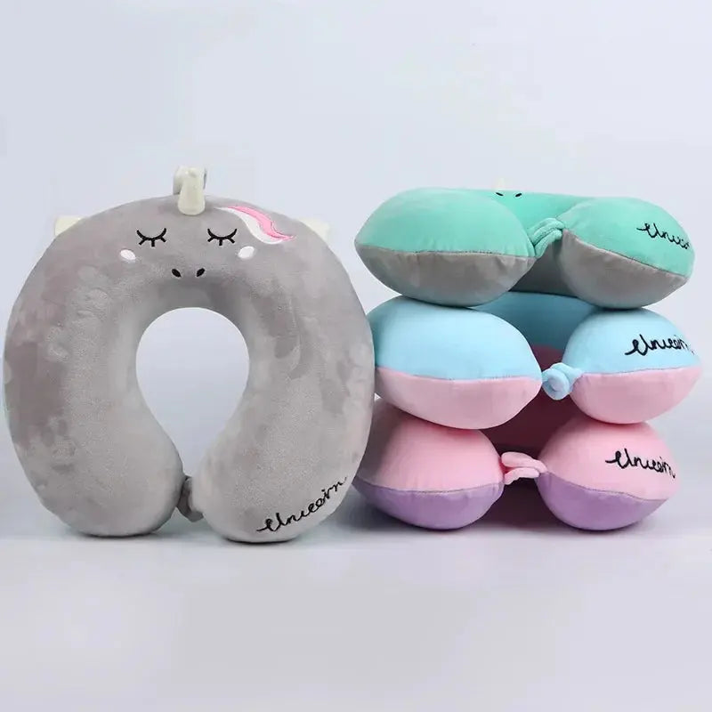 Slumblr® Unicorn Plush U-Shaped Travel Pillow