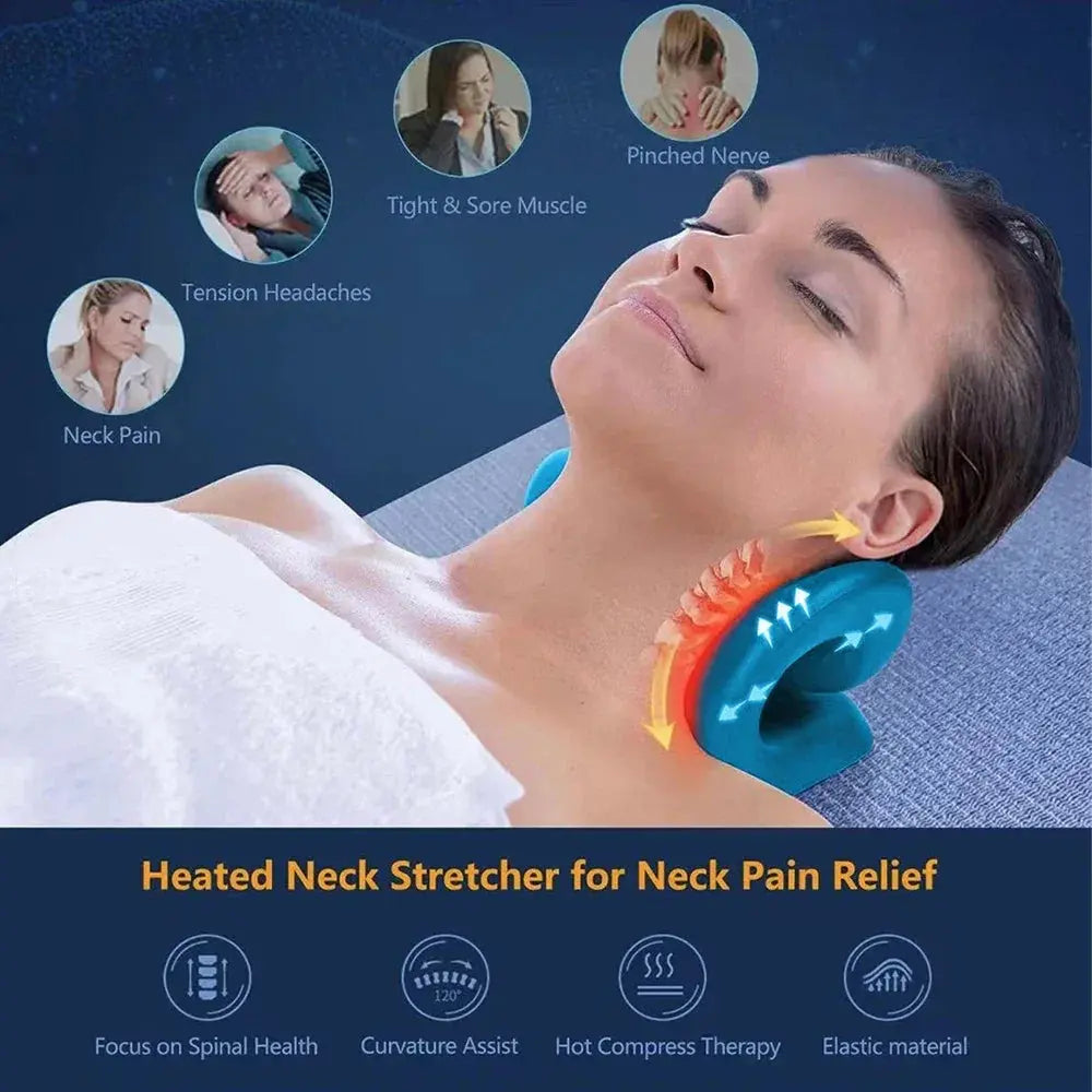 Slumblr® Heated Traction Massage Support Pillow
