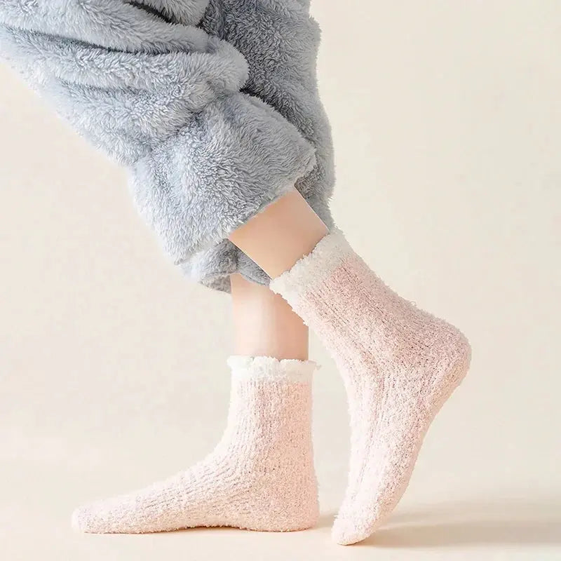 Slumblr® Fuzzy Thermal Socks Set (2 Pairs)