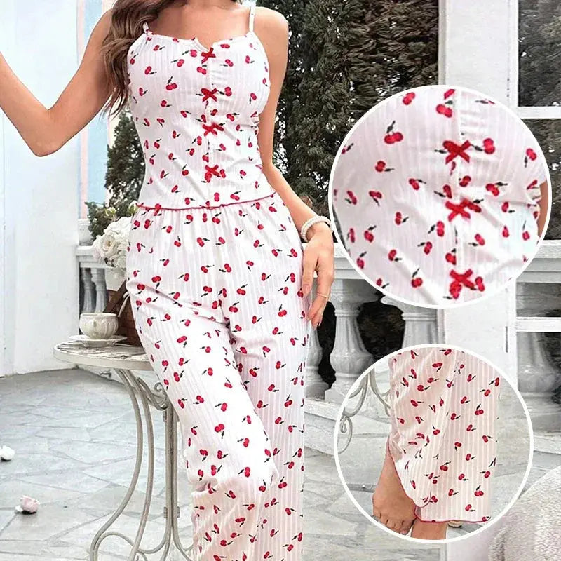 Slumblr® Women’s Transparent Mesh Lace Pajama Set