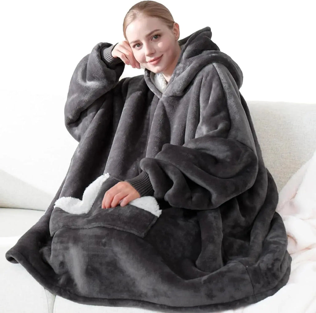 Slumblr® Cozy Giant Hoodie Blanket