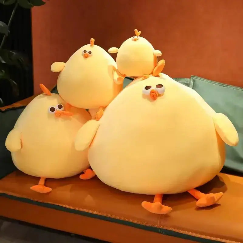 Slumblr® Funny Fat Chicken Plush Pillow