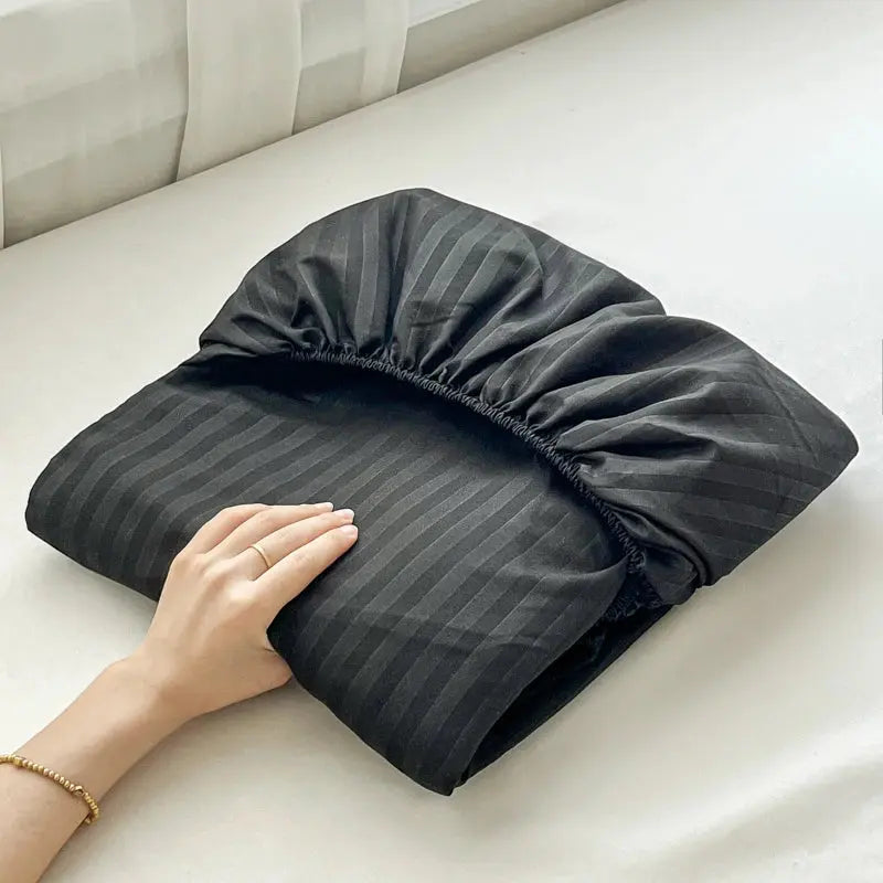 Slumblr® Striped Embossed Fitted Sheet