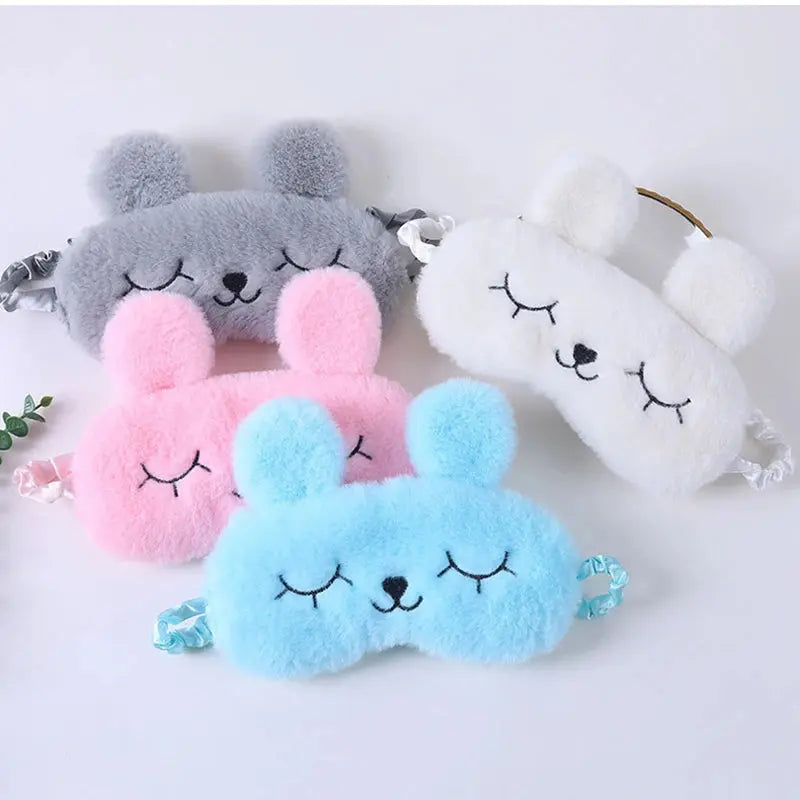 Slumblr® Rabbit Plush Sleep Mask