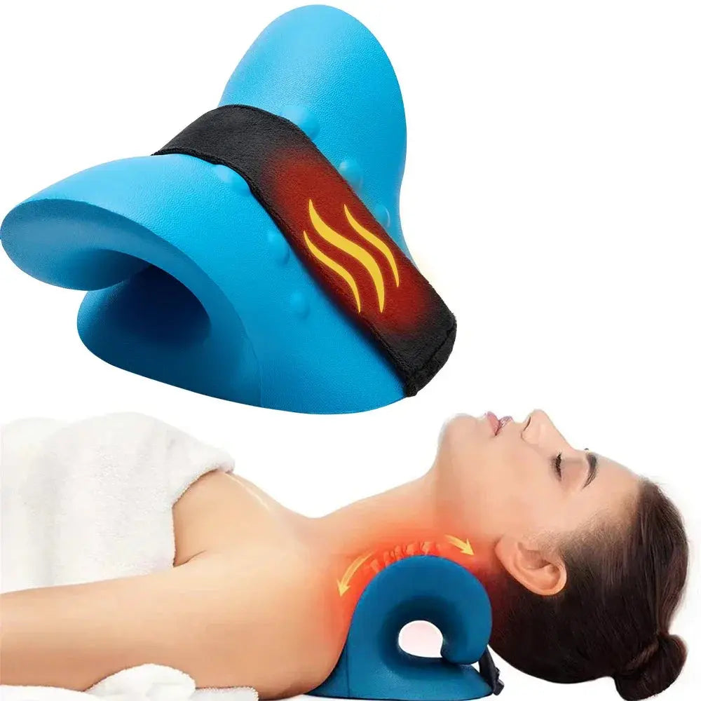 Slumblr® Heated Traction Massage Support Pillow