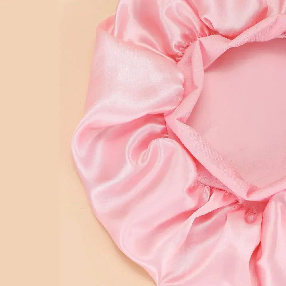 Slumblr® Satin Wide-Brim Shower Cap