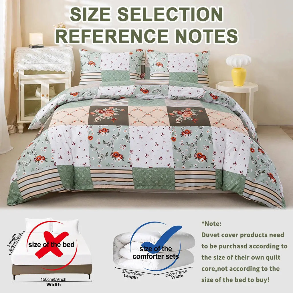 Slumblr® Floral Splice Duvet Set (3 Pcs)
