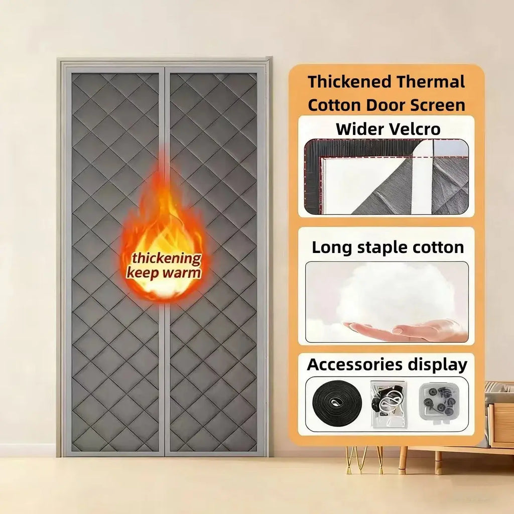 Slumblr® Waterproof Coldproof Magnetic Door Curtain