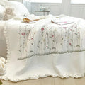 Slumblr® Ruffled Floral Quilt Set