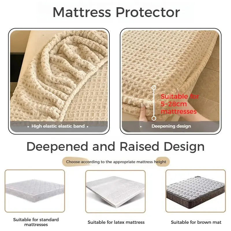 Slumblr® Waffle Fleece Fitted Sheet
