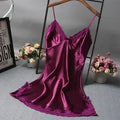 Slumblr® Women’s Satin Lace Nightdress