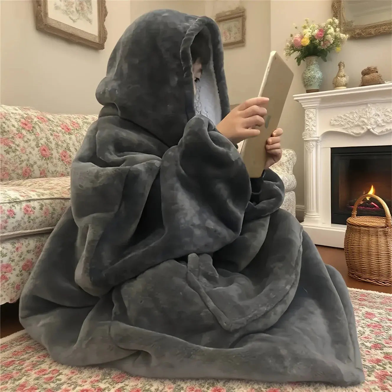 Slumblr® Plush Snuggle Hoodie