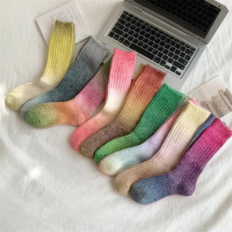 Slumblr® Gradient Wool Cashmere Socks (1 Pair)