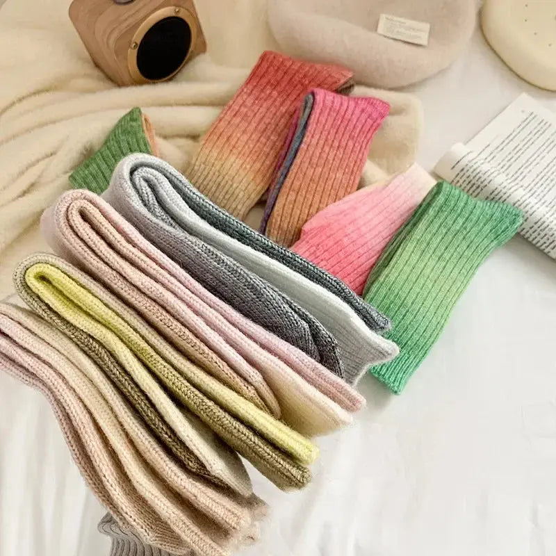 Slumblr® Gradient Wool Cashmere Socks (1 Pair)