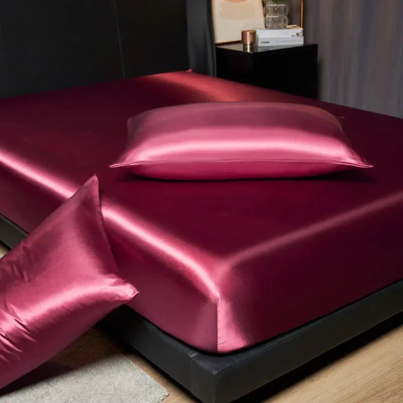 Slumblr® Satin Fitted Sheet Set (3 Pcs)