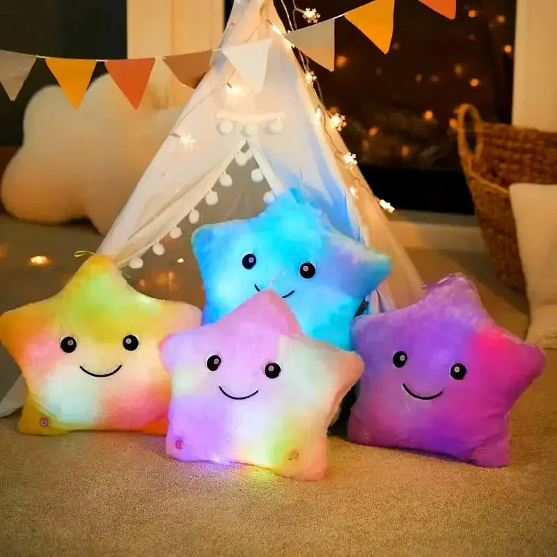 Slumblr® Twinkle Star LED Plush Pillow