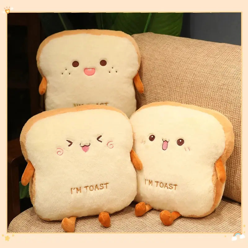 Slumblr® Toast Bread Plush Pillow