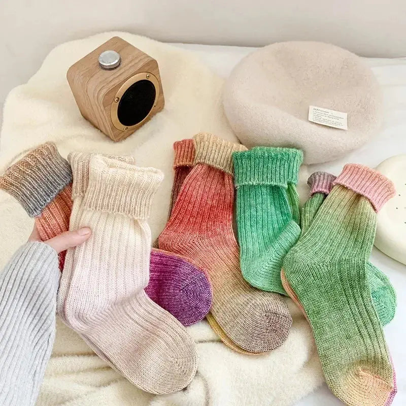Slumblr® Gradient Wool Cashmere Socks (1 Pair)