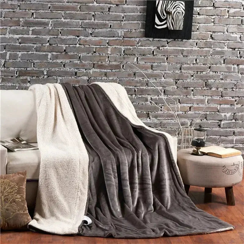 Slumblr® Sherpa Throw Blanket Quilt Cover