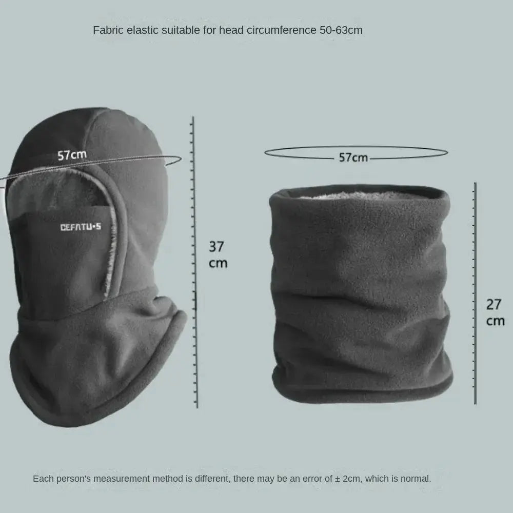 Slumblr® Fleece Balaclava Thermal Cycling Cap