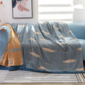 Slumblr® Fish Muslin Throw Blanket