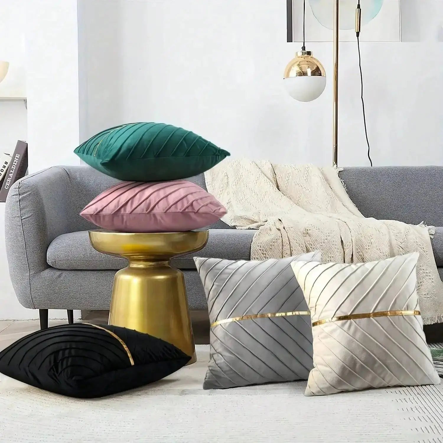 Slumblr® Geometric Velvet Pillow Cover