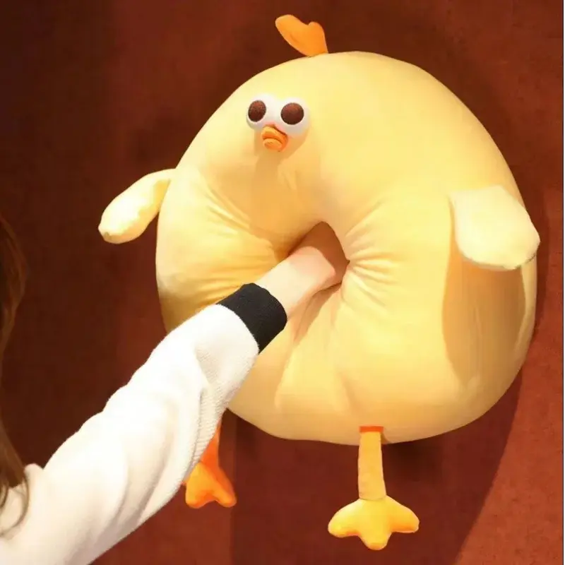 Slumblr® Funny Fat Chicken Plush Pillow