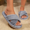 Slumblr® Plush Winter Moon Slippers