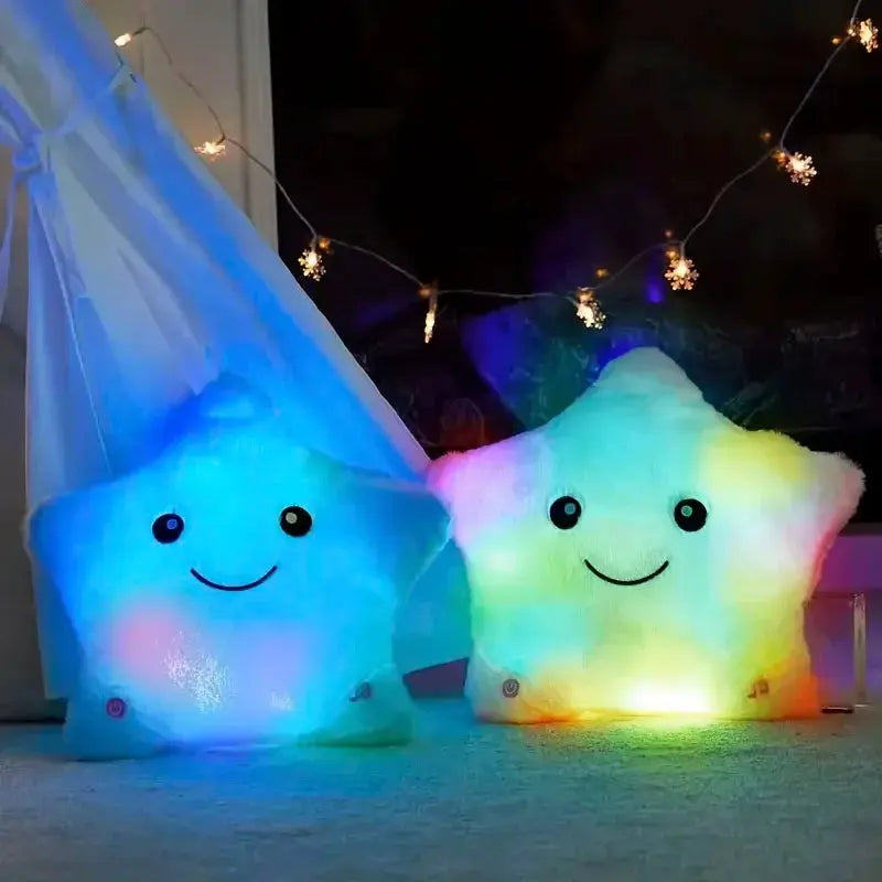 Slumblr® Twinkle Star LED Plush Pillow