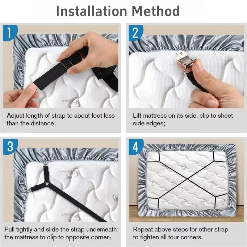 Slumblr® Adjustable Bed Sheet Fasteners (2pcs)