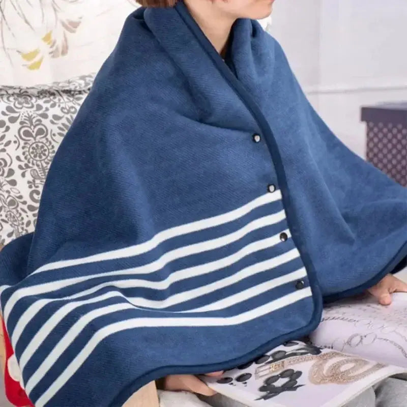 Slumblr® Fleece Wearable Plaid Blanket