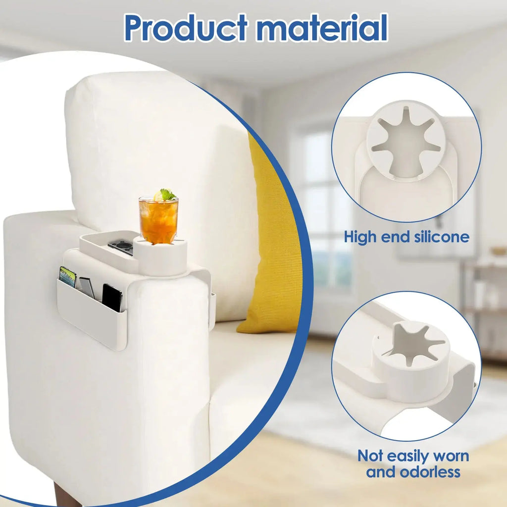 Slumblr® Silicone Sofa Cup Holder Tray