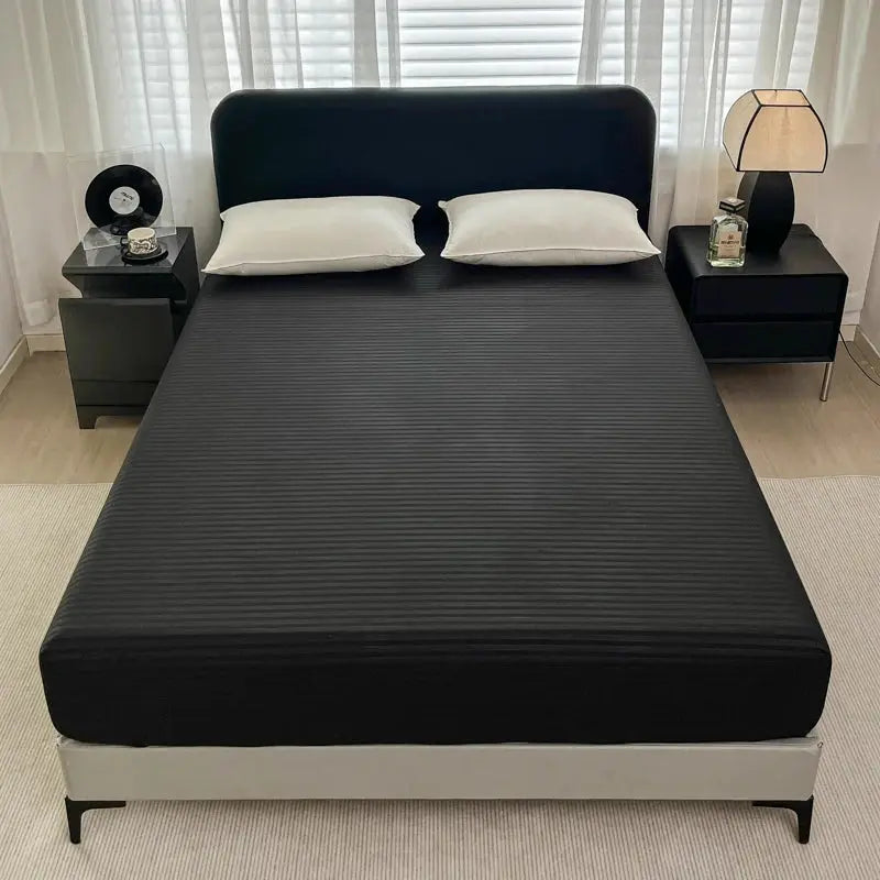 Slumblr® Striped Embossed Fitted Sheet