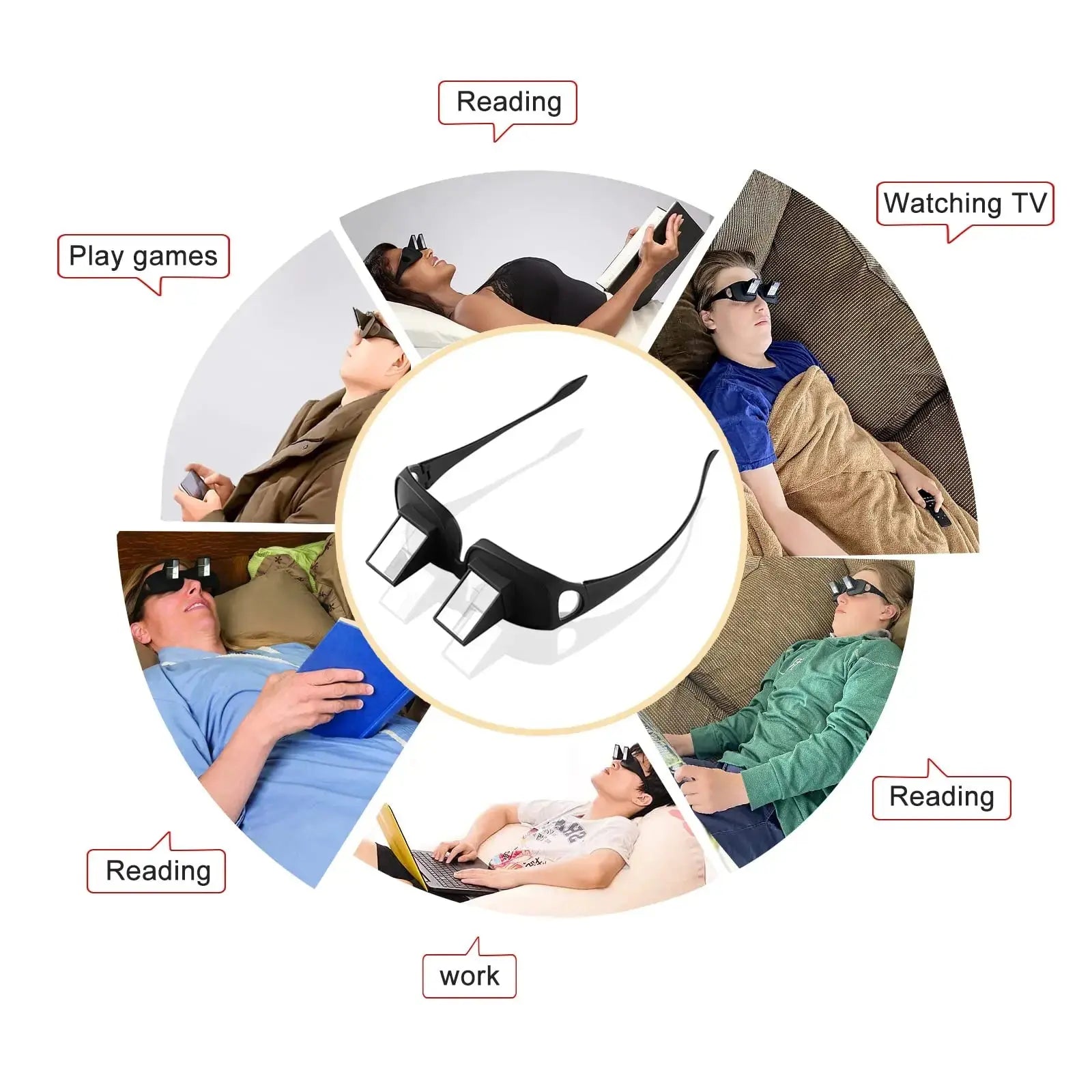 Slumblr® Horizontal Lazy Readers Glasses