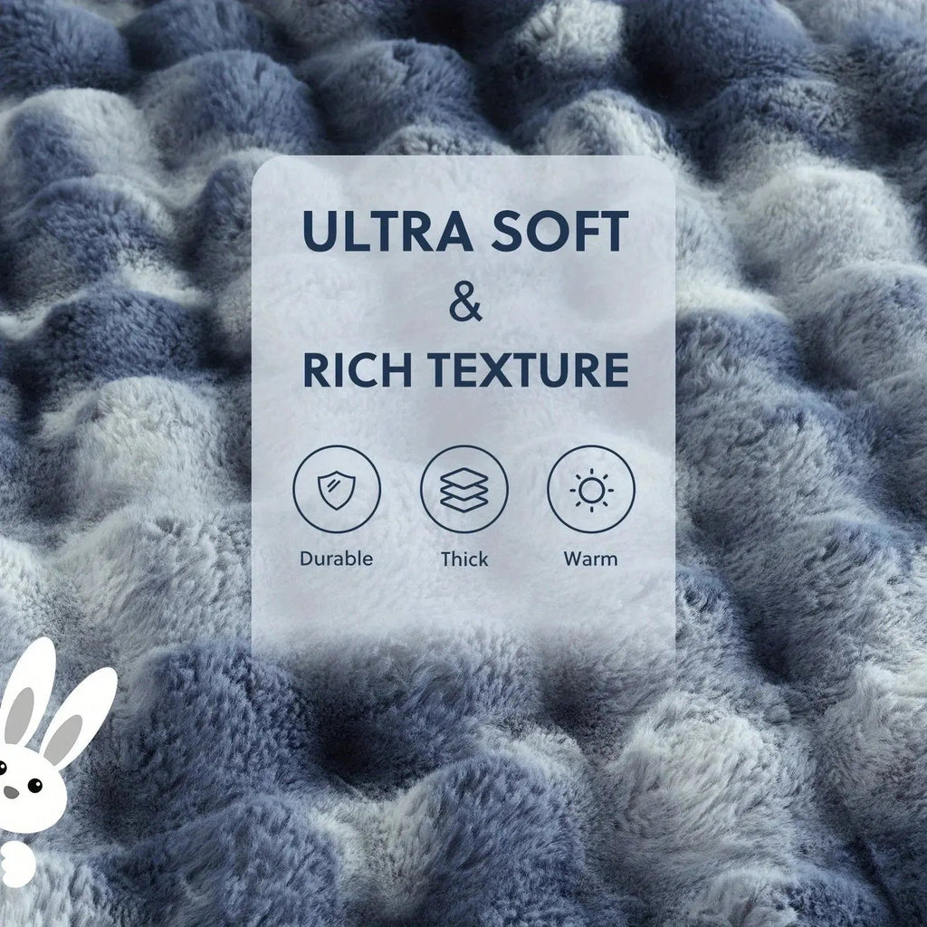 Slumblr® Cozy Faux Rabbit Fleece Throw Blanket