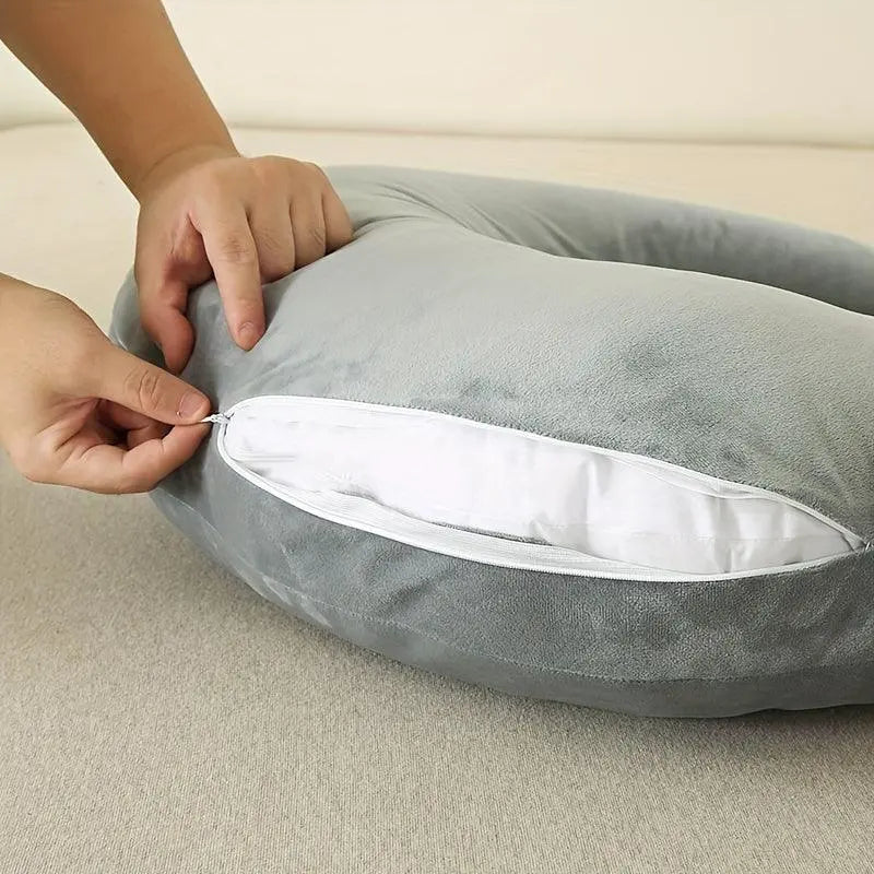 Slumblr® Compact Arm Support Pillow for Reading Crocheting Playing