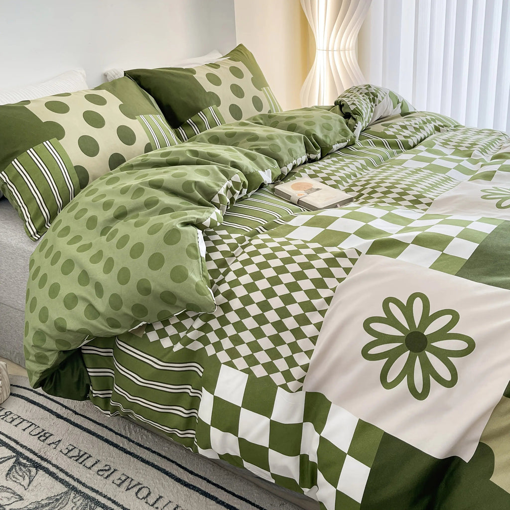 Slumblr® Floral Geometric Duvet Set
