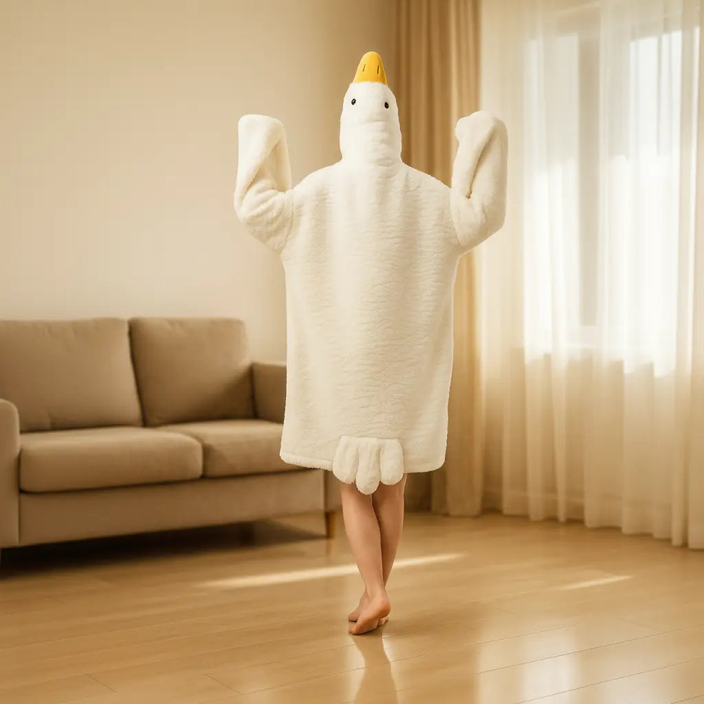Slumblr® Goose Hooded Robe