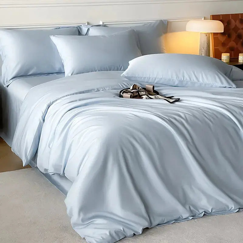 Slumblr® Summer Silky Cooling Duvet Cover Set (4 Pcs)